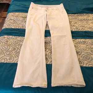 White Hudson low rise white jeans size 29